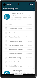 Alberta Driving Test Practice Ảnh chụp màn hình 0