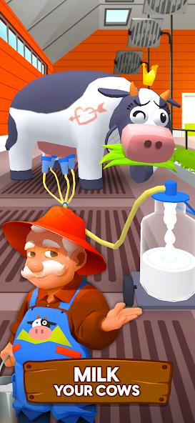 Milk Farm Tycoon Mod Capture d'écran 0