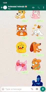 Animals Stickers WAStickerApps Captura de pantalla 1