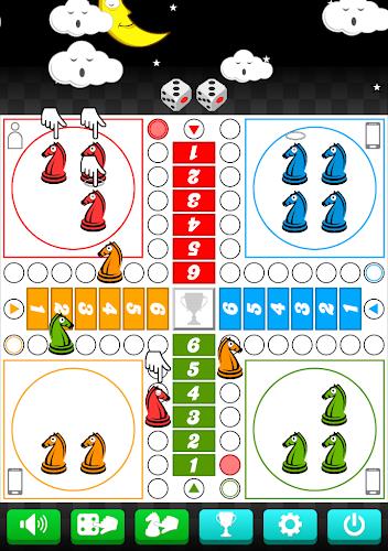 Parcheesi - Horse Race Chess Screenshot 3