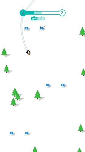 Ski Penguin Captura de pantalla 3