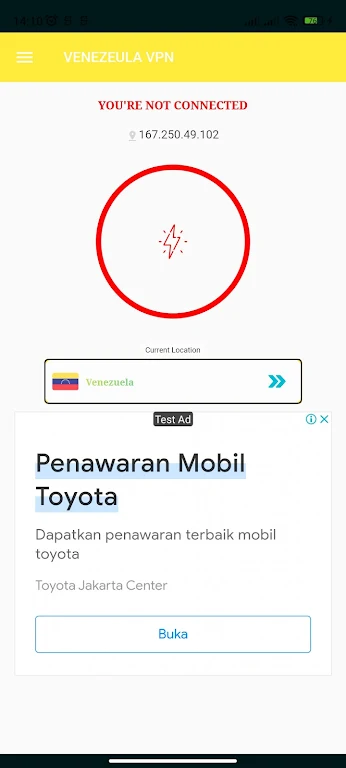 VPN VENEZUELA 스크린샷 2