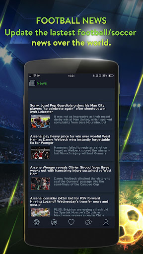 Football 365 Live score ภาพหน้าจอ 1