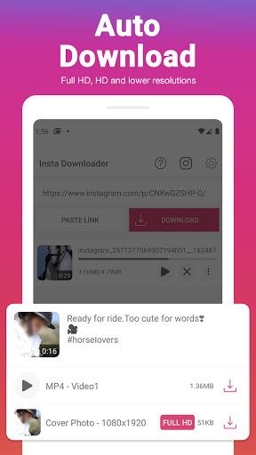 Video Downloader For Insta - IG Stories, Reels स्क्रीनशॉट 2