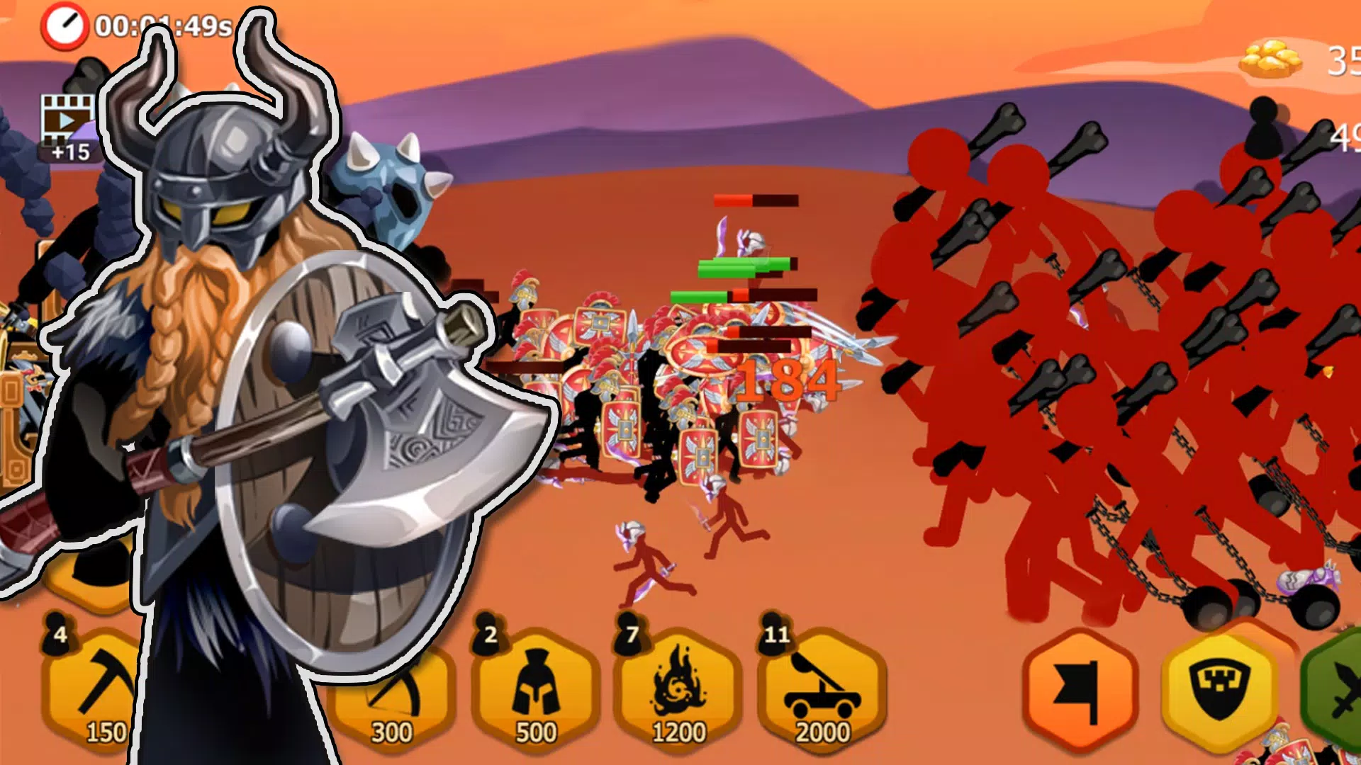 Stickman Battle 2: Empires War应用截图第1张