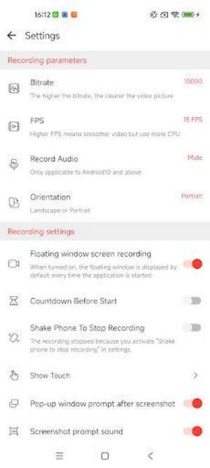 Screen Recorder: Nuts Recorder Tangkapan skrin 1