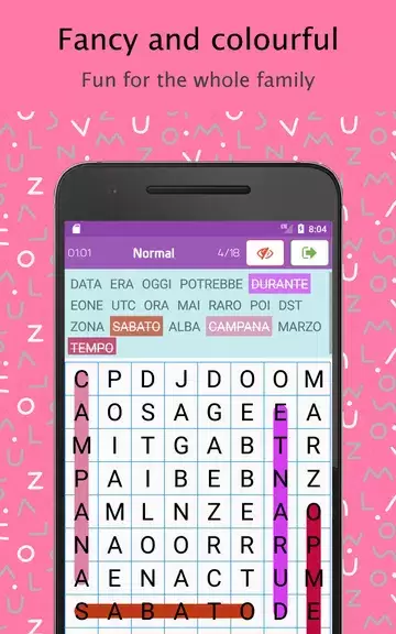 Word Search Italian dictionary স্ক্রিনশট 2