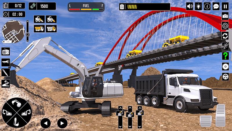 Construction Game: Truck Games Ekran Görüntüsü 0