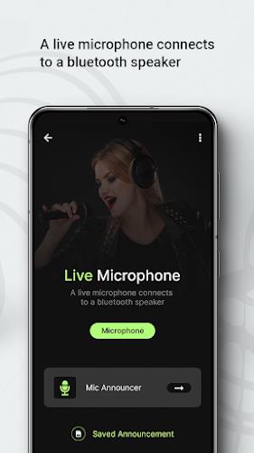 Live Bluetooth Mic to Speaker ဖန်သားပြင်ဓာတ်ပုံ 2