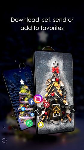 Christmas Wallpapers 4K स्क्रीनशॉट 2