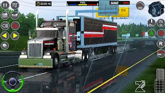 US Cargo Truck Simulator Game Captura de tela 1