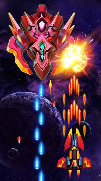 Galaxy Invader: Alien Shooting Mod Schermafbeelding 2