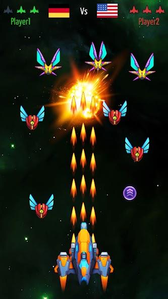 Galaxy Invader: Alien Shooting Mod Ekran Görüntüsü 3