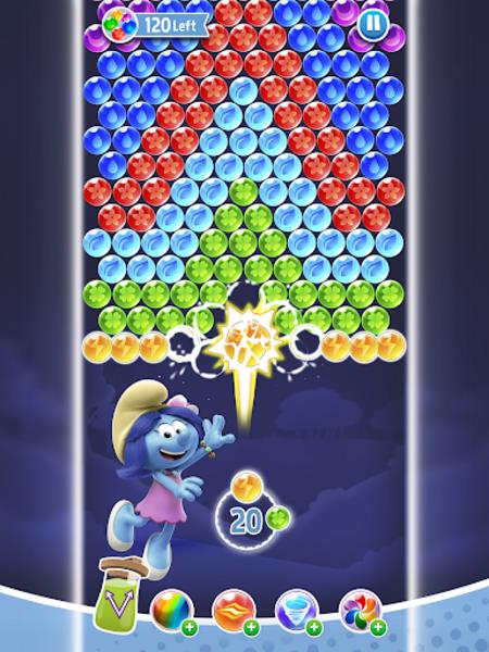 The Smurfs - Bubble Pop Captura de pantalla 2