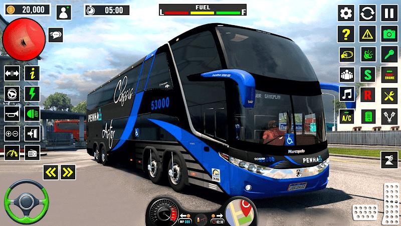 Bus Simulator: City Bus Games Capture d'écran 0