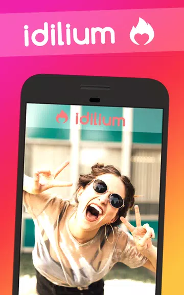 Idilium: Random Chat Roulette ภาพหน้าจอ 0