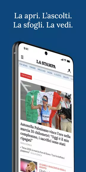 La Stampa. Notizie e Inchieste Ekran Görüntüsü 0