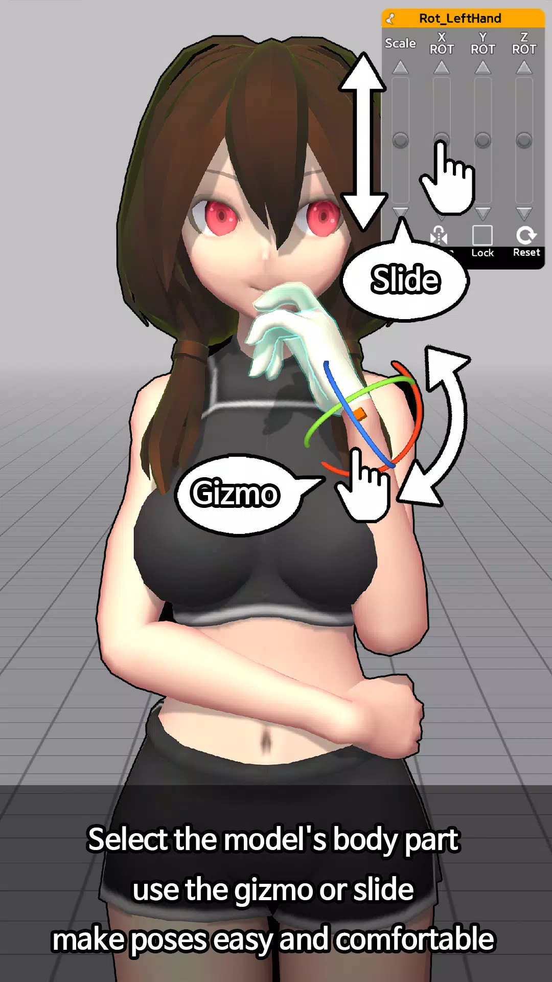 Easy Pose - 3D pose making app Capture d'écran 0