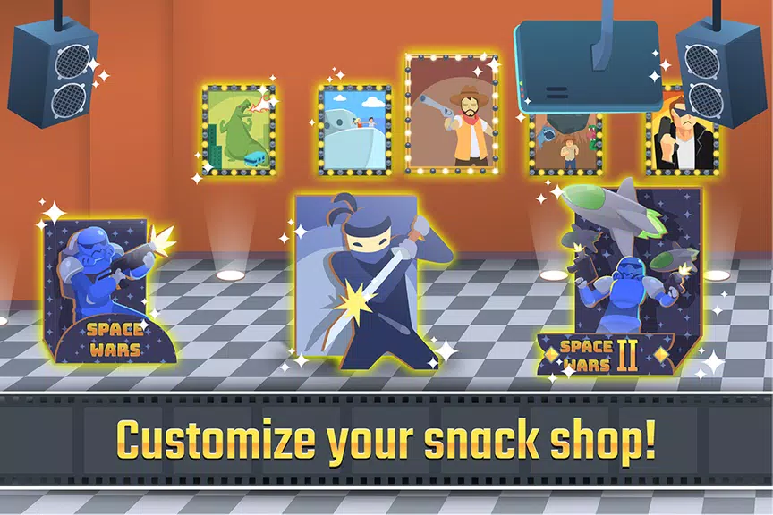 My Cine Treats Shop: Food Game Screenshot 1