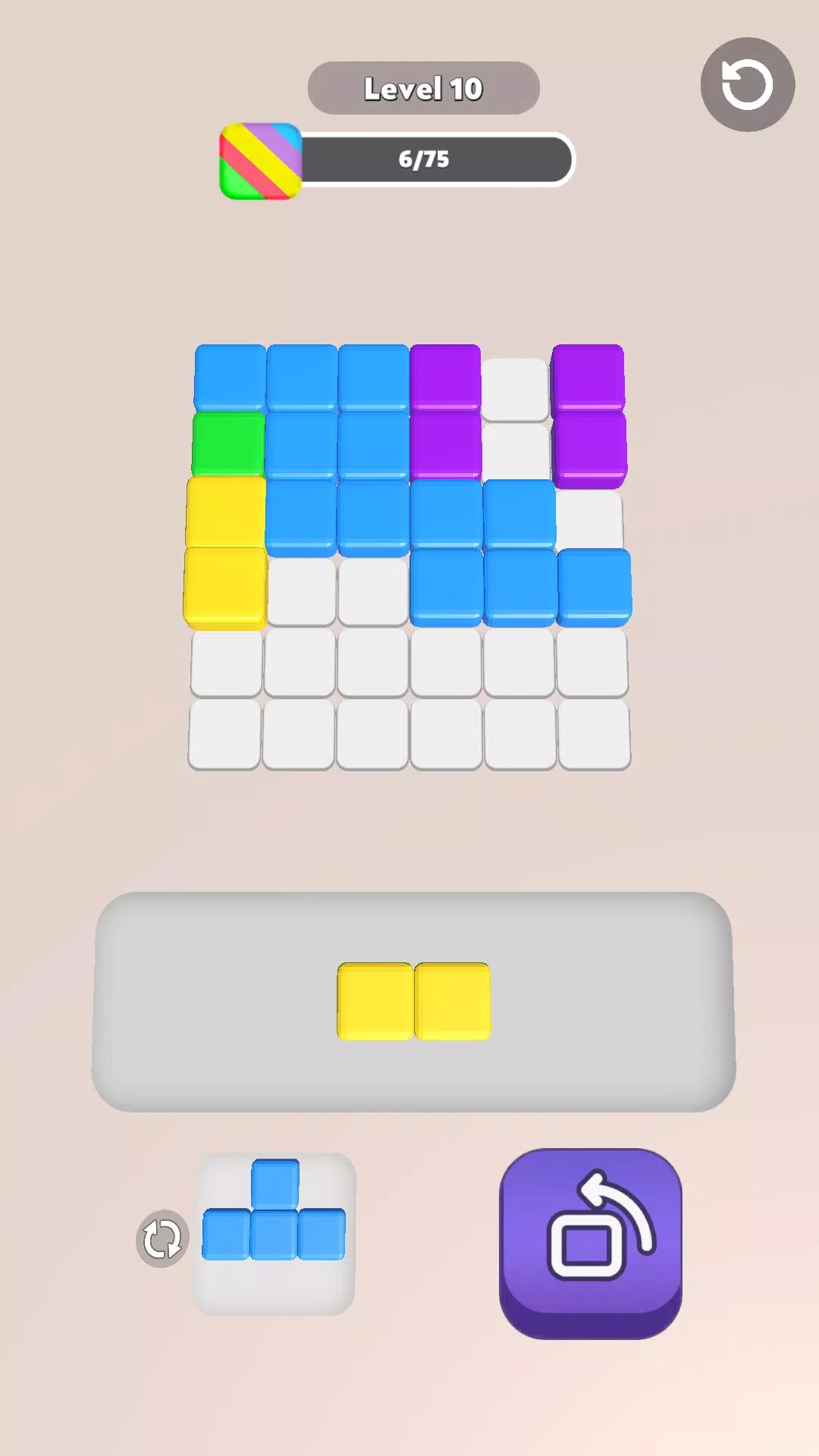 Block Puzzle 3D ภาพหน้าจอ 0