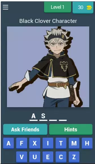 Black Clover Quiz स्क्रीनशॉट 0