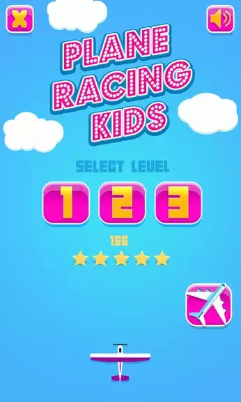 Plane Racing Game For Kids स्क्रीनशॉट 0