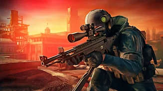 Sniper Shooter offline Game ဖန်သားပြင်ဓာတ်ပုံ 2