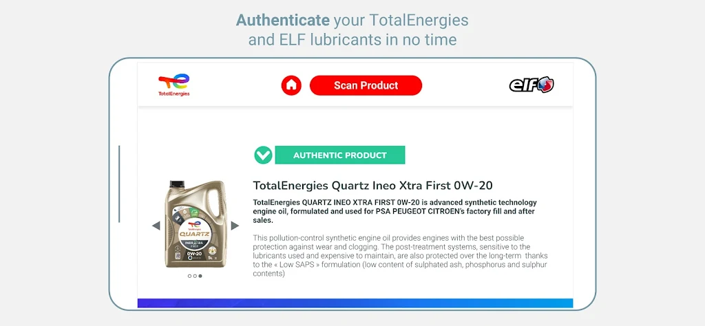 Scan TotalEnergies Tangkapan skrin 3