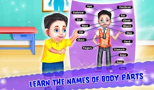 Kids Learning Human Bodyparts應用截圖第1張