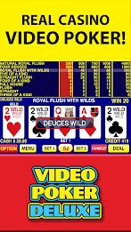 Video Poker Deluxe ภาพหน้าจอ 0