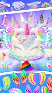 Rainbow Unicorn Cake Скриншот 2