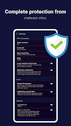 Secure VPN - A private browser Schermafbeelding 3