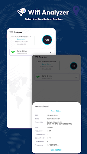 VPN Master - Wifi Analyzer Tangkapan skrin 1