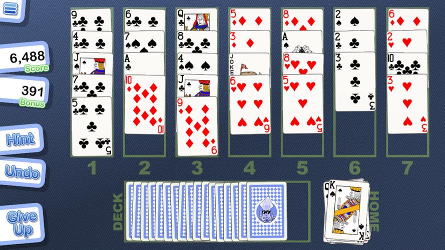 Crystal Golf Solitaire Скриншот 0