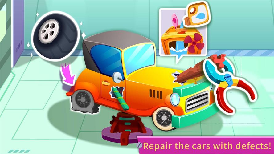 Schermata Little Panda's Car Repair 1