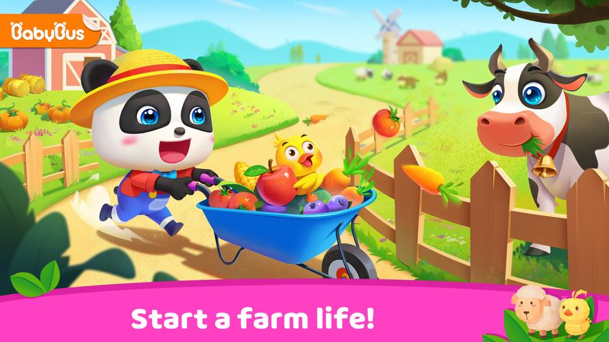 Little Panda's Town: My Farm ภาพหน้าจอ 0