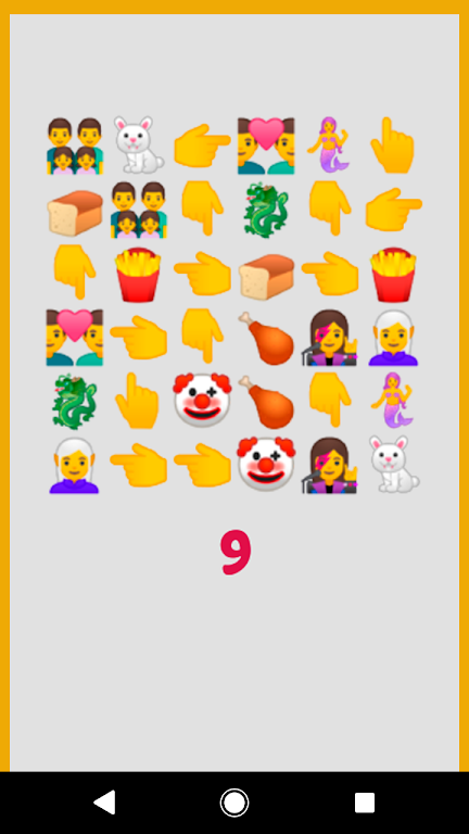 Emoji Memory Match Game Tangkapan skrin 1