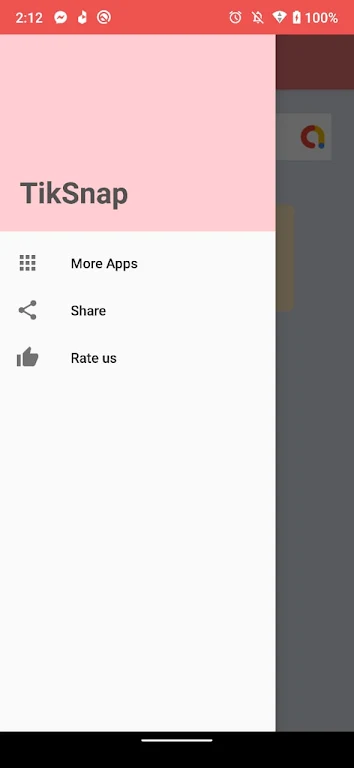 TikSnap: no watermark download Captura de tela 1