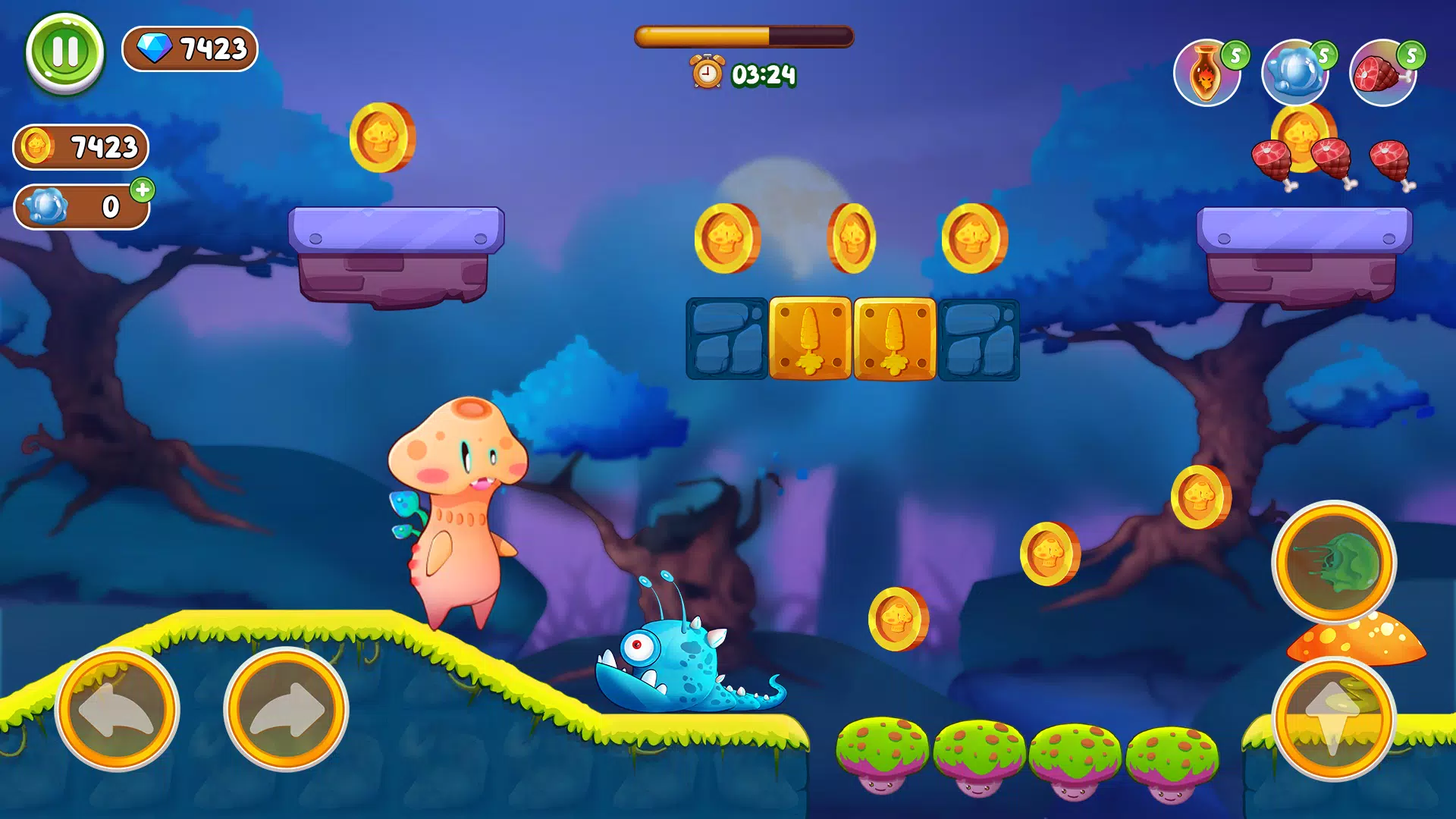 Mushroom War: Legend Adventure應用截圖第2張