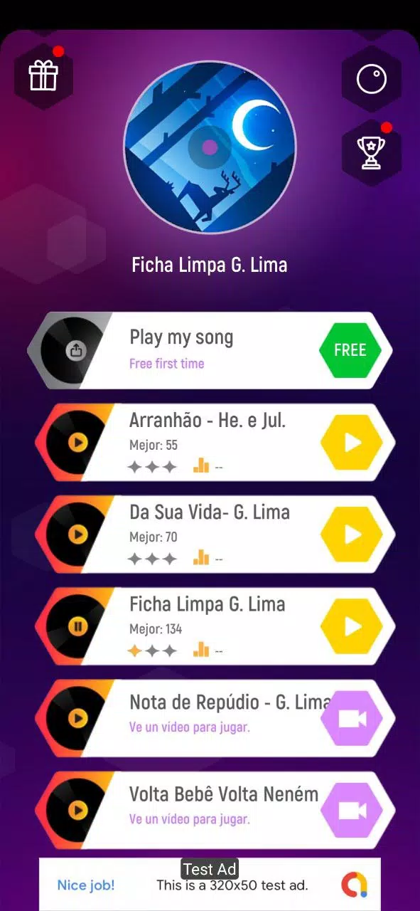 piano tiles hop sertanejo Captura de pantalla 0