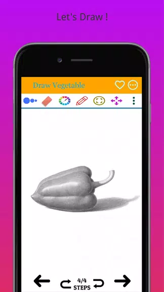 How to Draw Real Vegetables Zrzut ekranu 3