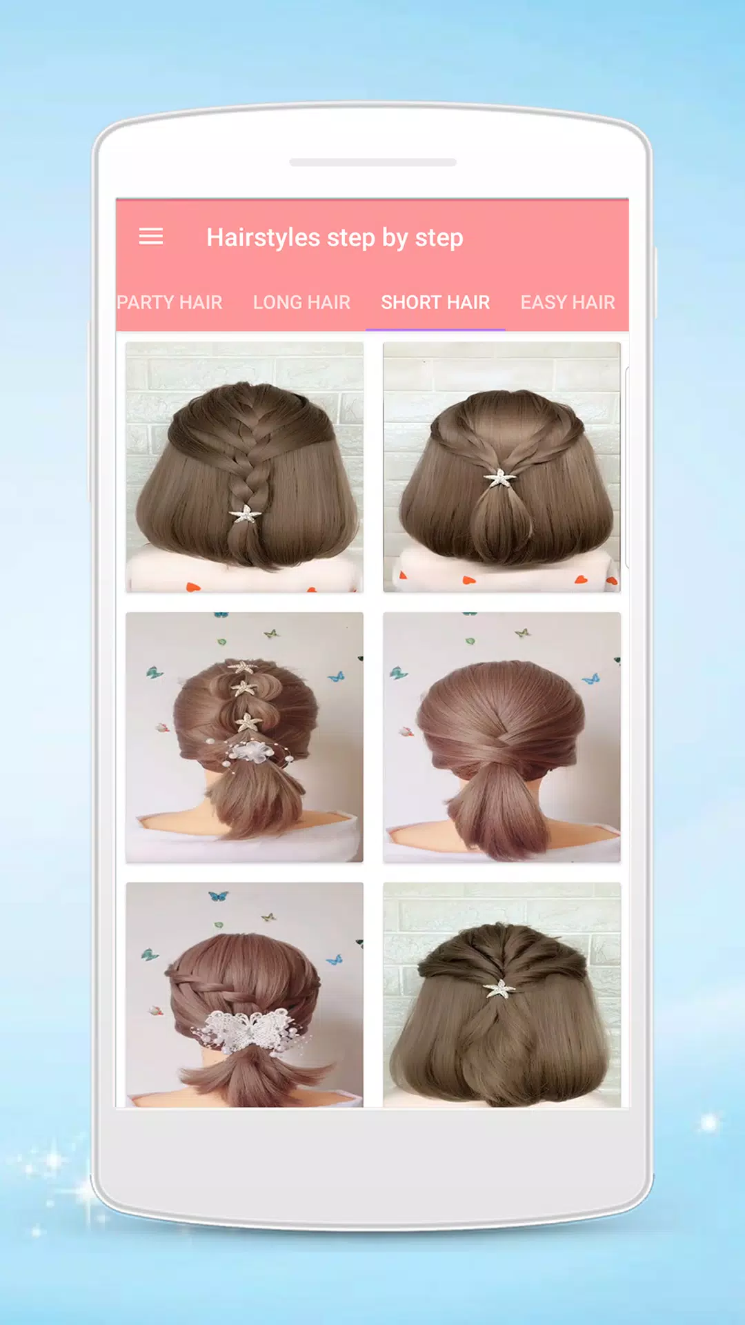 Hairstyles step by step應用截圖第1張