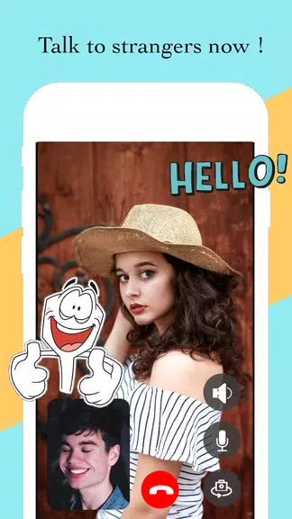 Live call - Stranger video cal Ekran Görüntüsü 3