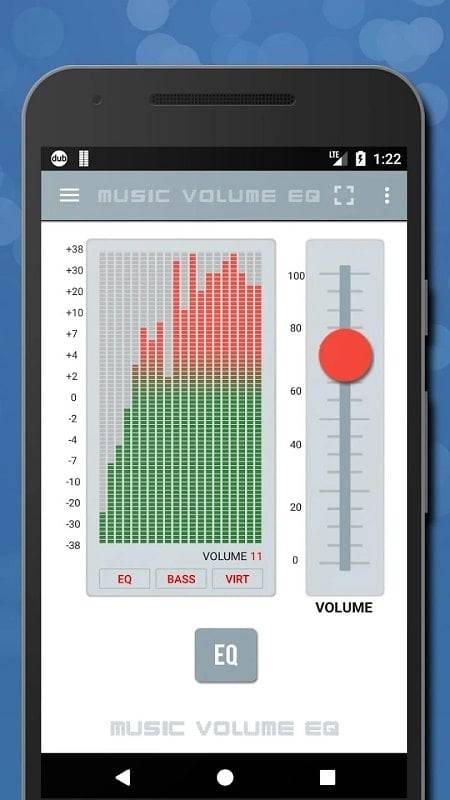 Musica Volume EQ - Equalizador Captura de tela 2