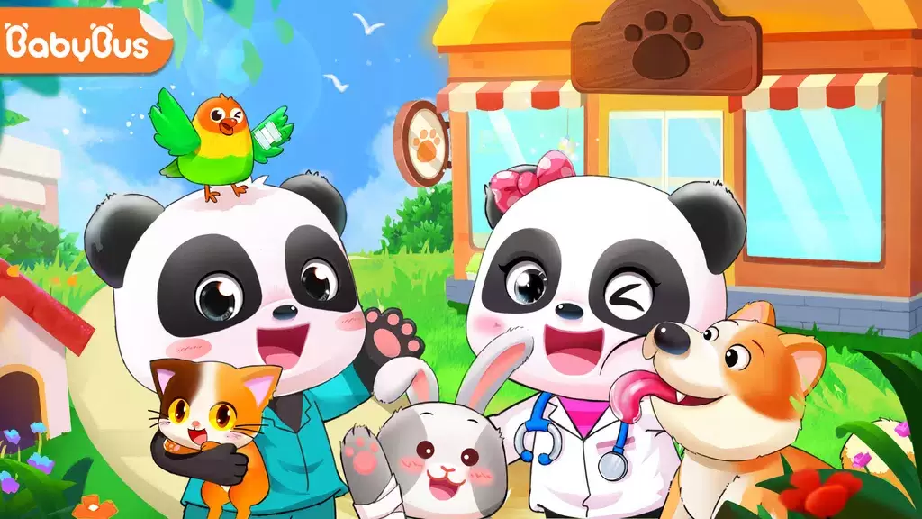 Schermata Baby Panda's Pet Care Center 0