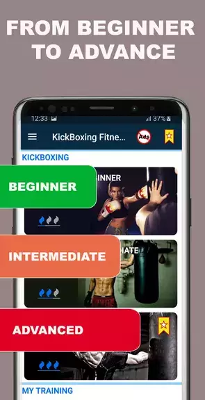 Kickboxing fitness Trainer Captura de tela 2