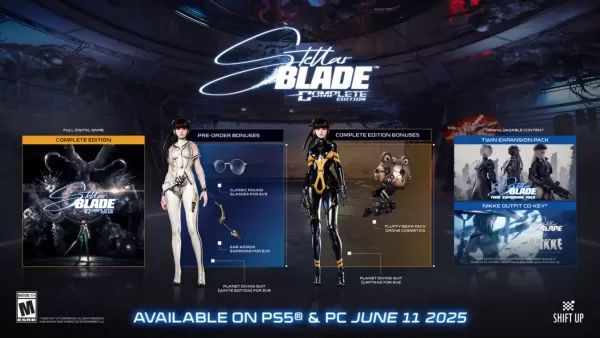 ယိုစိမ့်သော Sony Trailer သည် Stellar Blade PC ဖြန့်ချိသည့်နေ့, အင်္ဂါရပ်များ,
