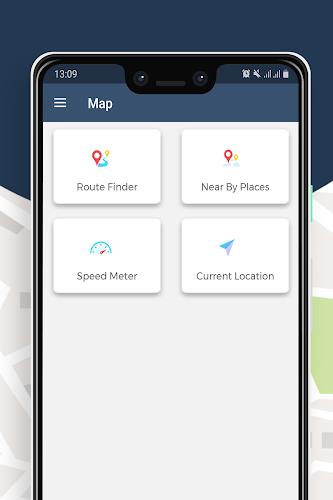 MAPS & GPS Voice Navigation स्क्रीनशॉट 1