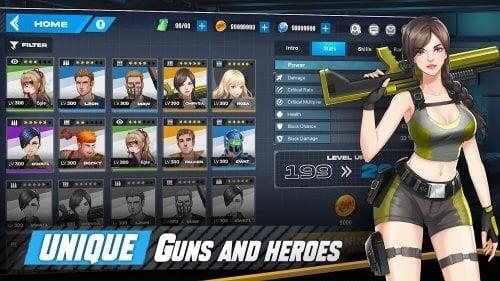 Gun Force: Action Shooting ဖန်သားပြင်ဓာတ်ပုံ 3