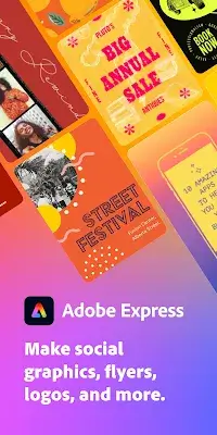 Adobe Express: Graphic Design Zrzut ekranu 0